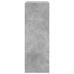 Berkfield Shoe Cabinet Concrete Grey 60X34X96.5 Cm Engineered Wood - thumbnail 6