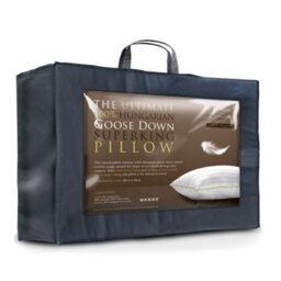 Littens Extra Filled Super King Size Hungarian Goose Down Pillow, Side Sleeper (50Cm X 90Cm) - thumbnail 1