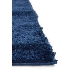 Melrose Super Soft Venus Shaggy Snuggly Plain Navy Area Rug 160/230Cm - thumbnail 5