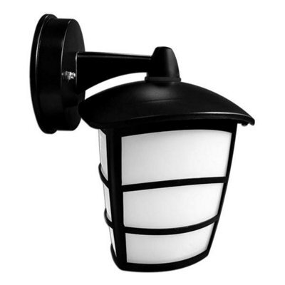 Eterna Modernobk Led Hanging Outdoor Porch Lantern Light Fitting - 6 Watt (Black)