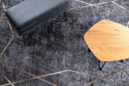 RugsX Miro 51233.809 Washing Carpet Geometric Anti-Slip - Grey  160X220 Cm - thumbnail 5