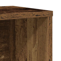 Berkfield Durable Bookcase Old Wood 60X24X101.5 Cm Engineered Wood - thumbnail 9