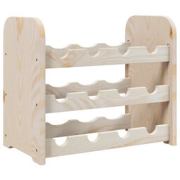 Walplus Wine Rack 43X25X37 Cm Solid Wood Pine - thumbnail 2