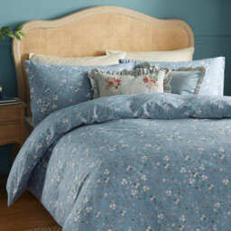 Wylder Bronte Floral Duvet Set, King, Blue - thumbnail 3