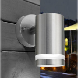 Long Life Lamps Company Single Outdoor Wall Light Stainless Steel Zlc351 Garden Light - thumbnail 6
