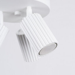 Luminosa Lighting Luminosa Karbon Minimalist Ceiling Spotlight Cluster 3 Light White - thumbnail 5