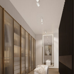 Luminosa Lighting Luminosa Karbon Minimalist Ceiling Spotlight Cluster 3 Light White - thumbnail 9