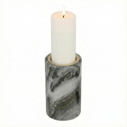 Urbn-Living Urbnliving 10Cm Marble Tea Light Candle Holder - Elegant Home Décor & Centrepiece Gift