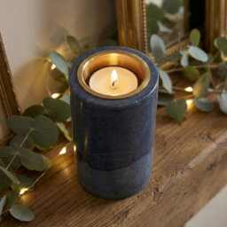 Urbn-Living Urbnliving 10Cm Marble Tea Light Candle Holder - Elegant Home Décor & Centrepiece Gift - thumbnail 2