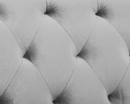 Home Detail Ascot 3-Seater Velvet Chesterfield Sofa With Matching Scatter Cushions, Grey Velvet - thumbnail 7
