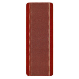 The Rugs Washable Designer Rugs & Mats Lined Bordered Design In Red  116R - thumbnail 6