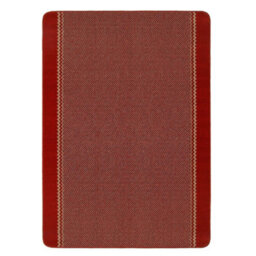 The Rugs Washable Designer Rugs & Mats Lined Bordered Design In Red  116R - thumbnail 3