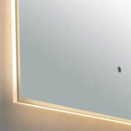 Clifton Deluxe Bathroom Wall Mirror - Rectangular 600 X 800mm - Super Slim Infra-Red Wall Mirror - thumbnail 4