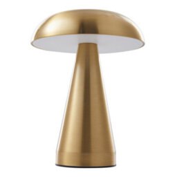 Komore Creative Mushroom Desk Lamp Touch Dimmable 3W Led-Gold - thumbnail 2