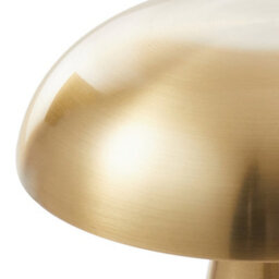 Komore Creative Mushroom Desk Lamp Touch Dimmable 3W Led-Gold - thumbnail 4