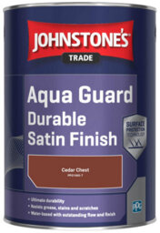 Johnstone's Trade Wood & Metal Aqua Guard Durable Satin Paint Cedar Chest (Ppg1065-7) 1L - thumbnail 2