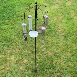 Selections Metal Complete Bird Feeding Station With 4 Large Feeders & Stabiliser Stand - thumbnail 6