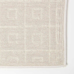 Homescapes Tufted Tile Bath Mat Cream Cotton Blend 50 X 80 Cm - thumbnail 4