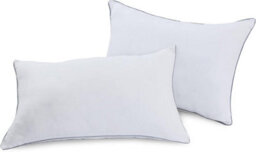 Nod Off Hollowfibre Soft Pillows Pack Of 2 - Hypoallergenic Egyptian Cotton Bed Pillows, Suitable For Back And Side Sleepers - thumbnail 1