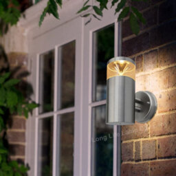 Long Life Lamps Company Modern Outdoor Wall Light Clear Diffuser Stainless Steel Zlc073 - thumbnail 9