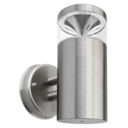 Long Life Lamps Company Modern Outdoor Wall Light Clear Diffuser Stainless Steel Zlc073 - thumbnail 3