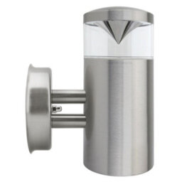 Long Life Lamps Company Modern Outdoor Wall Light Clear Diffuser Stainless Steel Zlc073 - thumbnail 4
