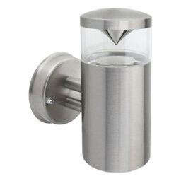 Long Life Lamps Company Modern Outdoor Wall Light Clear Diffuser Stainless Steel Zlc073 - thumbnail 1