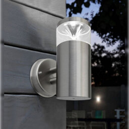 Long Life Lamps Company Modern Outdoor Wall Light Clear Diffuser Stainless Steel Zlc073 - thumbnail 7
