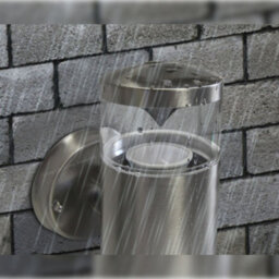 Long Life Lamps Company Modern Outdoor Wall Light Clear Diffuser Stainless Steel Zlc073 - thumbnail 6