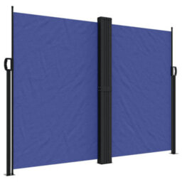 Berkfield Retractable Side Awning Blue 180X1000 Cm - thumbnail 2