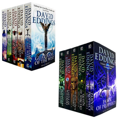 BOOKS4PEOPLE The Belgariad & The Malloreon Series 10 Books Collection Set By David Eddings