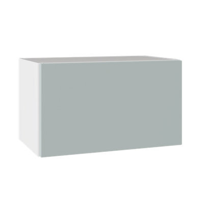 Kitchen Kit Aquamarine Supermatt Slab Wall Short Bridging Unit Cabinet Flatpack - 500X288mm