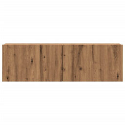 Berkfield Wall Mounted Tv Cabinet Artisan Oak 100X30X30 Cm Engineered Wood - thumbnail 4