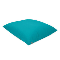rucomfy Beanbags Rucomfy Indoor Or Outdoor Water Resistant  Floor Cushion Beanbag - Turquoise Versatile Lounge Pillow - thumbnail 2