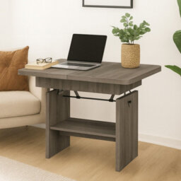 Modern Extendable Coffee Table Janek 116 -156 Cm Pvc Veneer Living Room Table Truffle Oak
