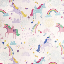 Bedlam Rainbow Unicorn Childrens Duvet Cover Set - thumbnail 4