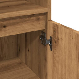 Berkfield Bathroom Cabinet Artisan Oak 30X30X100 Cm Engineered Wood - thumbnail 8