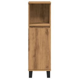 Berkfield Bathroom Cabinet Artisan Oak 30X30X100 Cm Engineered Wood - thumbnail 4