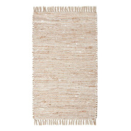 Homescapes Horizon Neutral Chevron Hemp Chindi Rug, 120 X 170 Cm - thumbnail 2