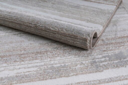 Stratus Interiors Amber Living Room Neutral Rug - Cream / Beige / Brown - Medium - thumbnail 6
