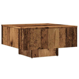 Berkfield Coffee Table Old Wood 60X60X31.5 Cm Engineered Wood - thumbnail 6