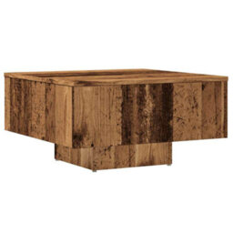 Berkfield Coffee Table Old Wood 60X60X31.5 Cm Engineered Wood - thumbnail 2