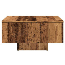 Berkfield Coffee Table Old Wood 60X60X31.5 Cm Engineered Wood - thumbnail 5