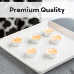 SolaDirect 8-Hour Tea Lights Candles, 200 Pack, Long Burning Tealights Candle, Unscented White Tea Lights - Ideal Night Light Candles - thumbnail 4