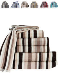 TheWhiteWater Limited Gift Bale Set Of 6 Pcs Brown Towels 100% Natural Cotton