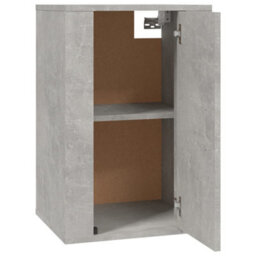 Berkfield Wall Mounted Tv Cabinet Concrete Grey 40X34.5X60 Cm - thumbnail 7