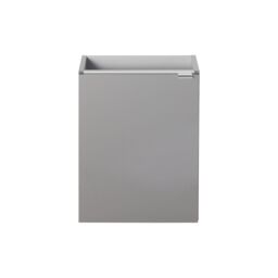 GoodHome Imandra Gloss Anthracite Single Wall-Mounted Bathroom Cloakroom Unit (H) 550mm (W) 43.6mm - thumbnail 2