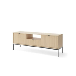 Arte Nova Oak Vincenza Tv Cabinet 154Cm - Stylish Storage Meets Sleek Design - thumbnail 2