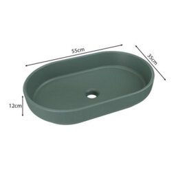 Heze Furniture Dalia Bathroom Cabinet Vanity 120Cm With Countertop Basin In Cashmere & Cremona Oak - thumbnail 5