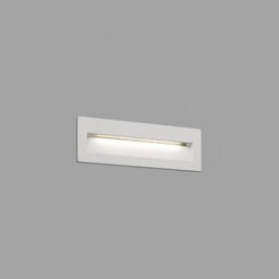 Luminosa Lighting Luminosa Nat Outdoor Led Recessed Wall Light White Ip65